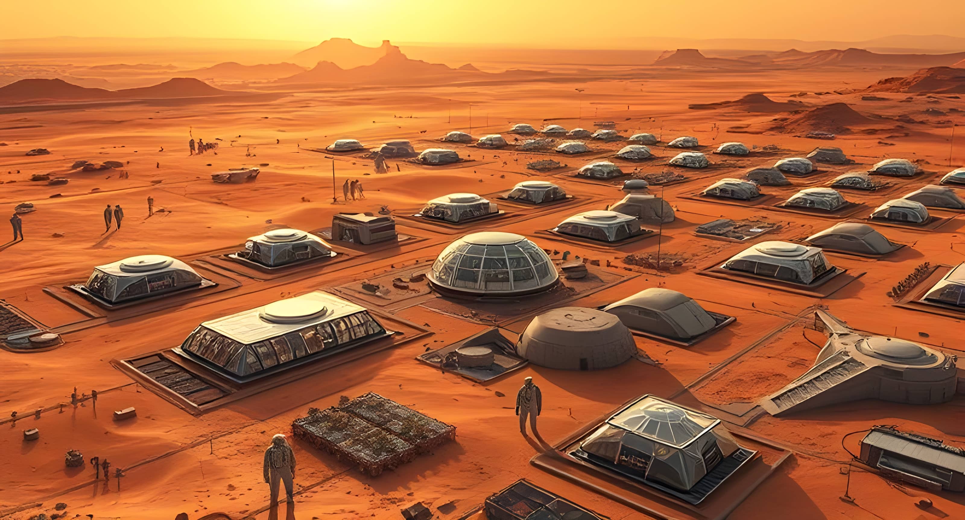 The Mars Habitation Project: An Innovative Plan for a 100-Strong Martian Colony and a Study on Martian Living